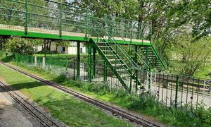 RSME station and footbridge